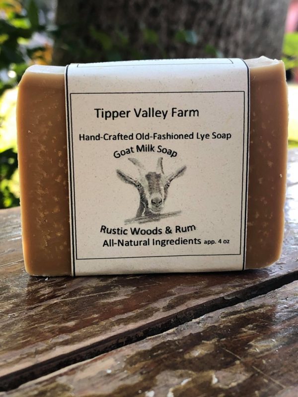 Energizing goat's milk soap with citrus essential oils for a refreshing cleanse