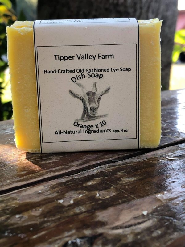 Rich and creamy goat's milk soap for a gentle and nourishing bathing experience