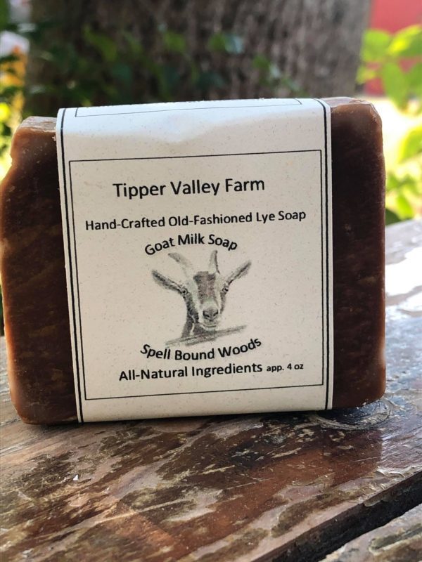 Organic goat milk soap, handcrafted with love at Tipper Valley Farm