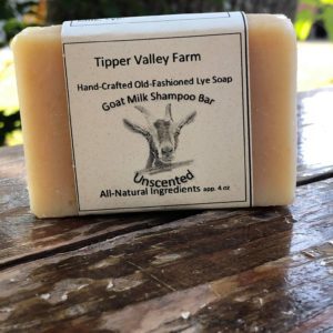 Artisanal goat's milk soap with a rustic design and skin-loving properties